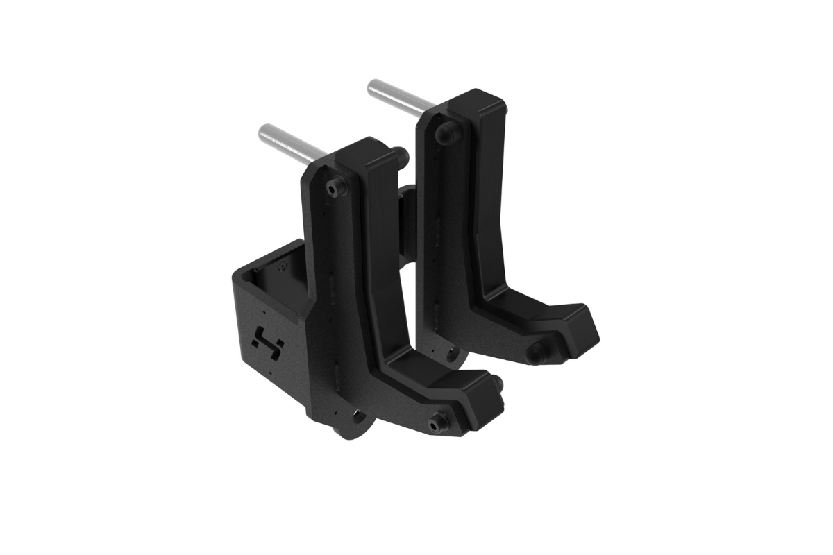 Rig : Rack J-Cups Set – kurze Hantelablagen zum Einhängen (Rig, Rack, Kabelzüge)