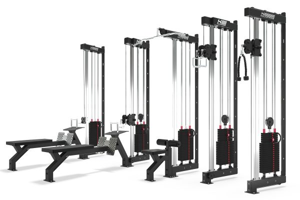 HOLD STRONG Fitness Kabelzugstation Attachment – Cable Station Kit für ...