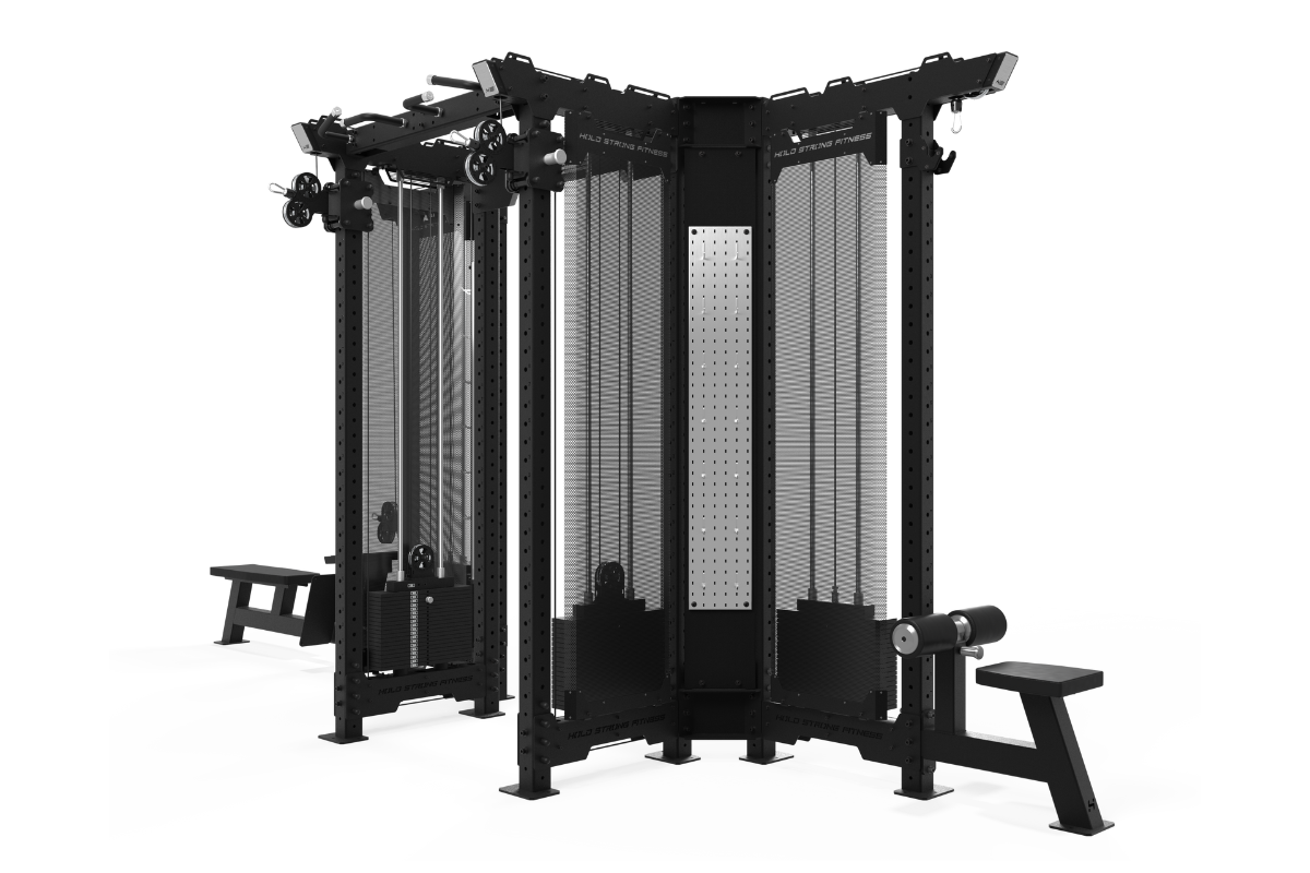 Athletic Performance Rack VII – Power Rack – Cross-Over, Lat- & Ruderkabelzug