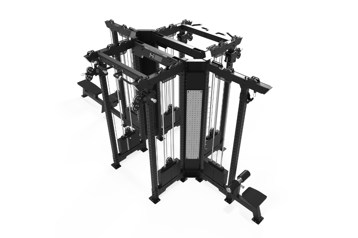 Athletic Performance Rack VIII – Double Rack – Cross-Over, Lat- & Ruderkabelzug