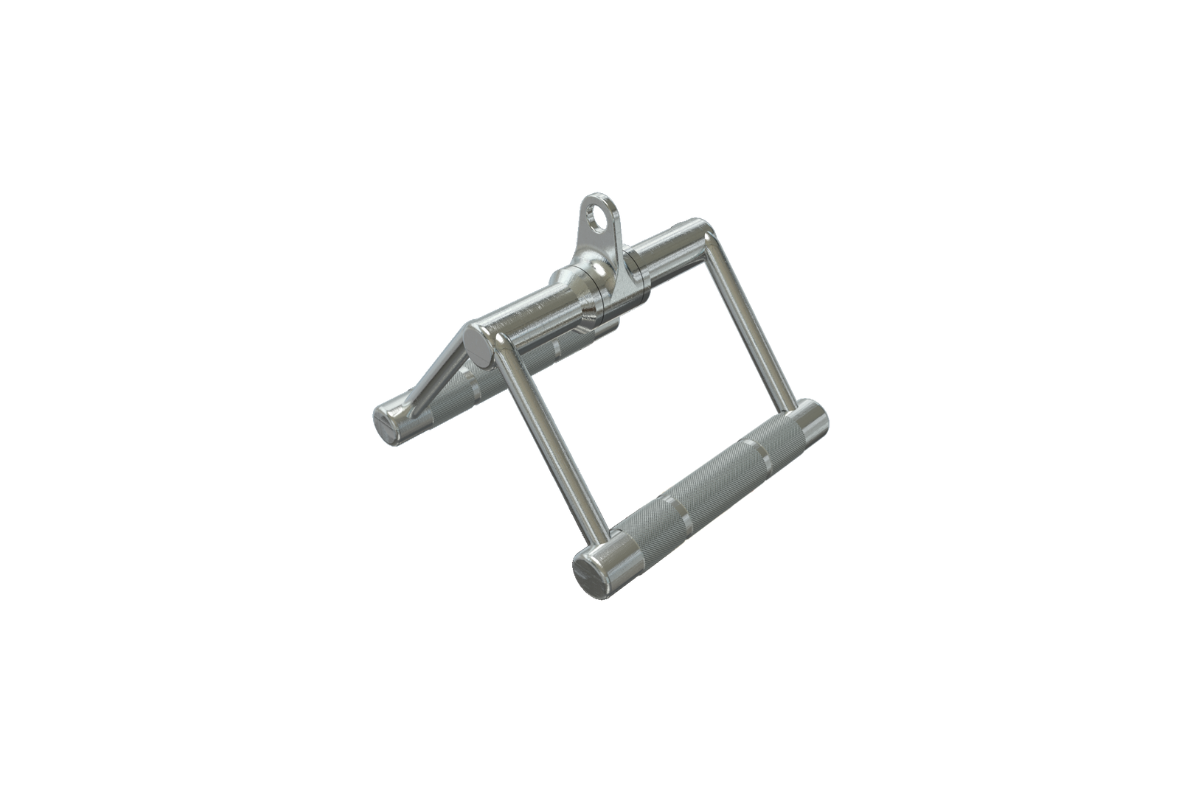 Cable Row Grip – Parallel Rudergriff mit Drehgelenk und gerändelter Grifffläche