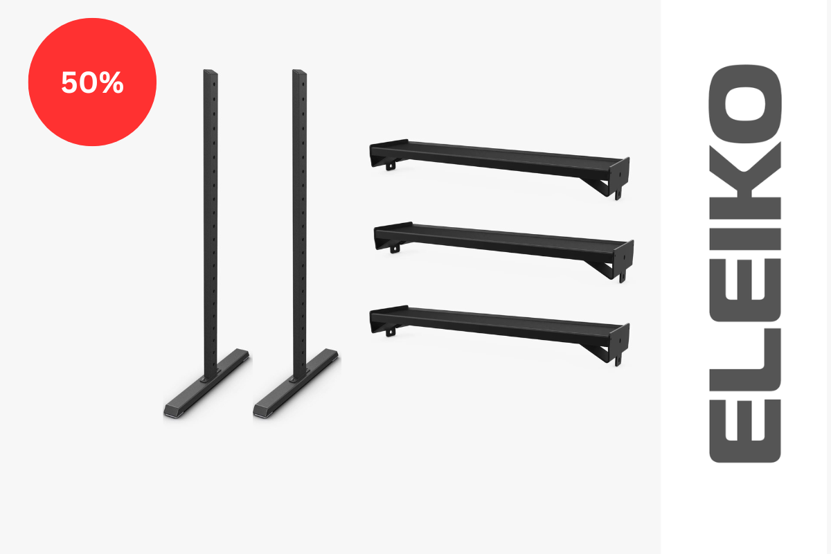 Eleiko XF 80 Kettlebell Rack, 1100 mm